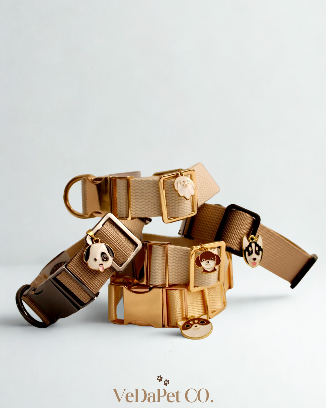 Luxury Dog Cotton Collar - Classic